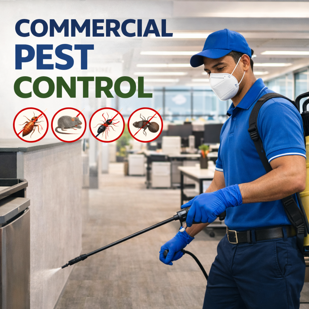 Top Commercial Pest Control Services in Ahmedabad, India