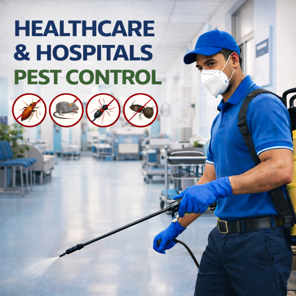 Top Healthcare & Hospital Pest Control Services in Ahmedabad