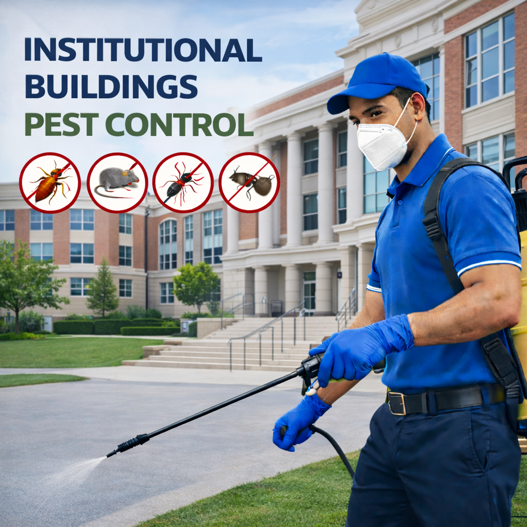 Institutional Buildings Pest Control Services in Ahmedabad