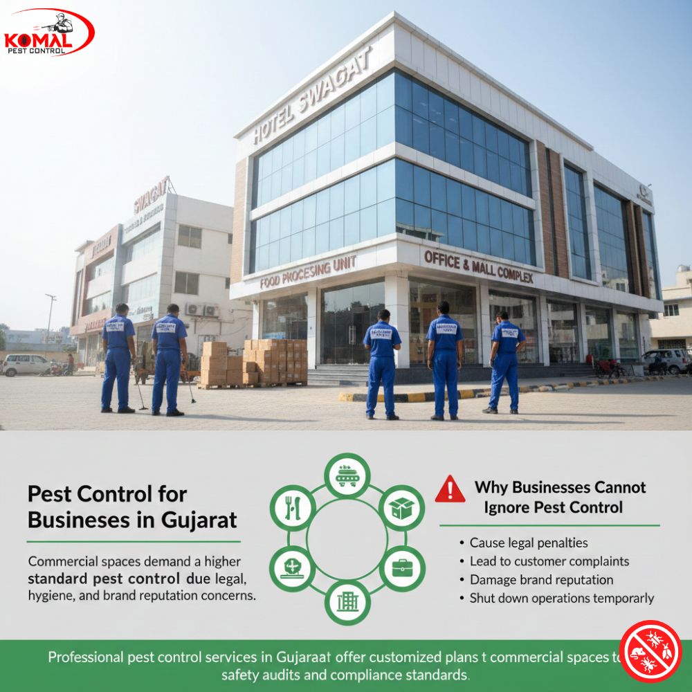 Pest Control Service for Businesses in Ahmedabad, Gujarat