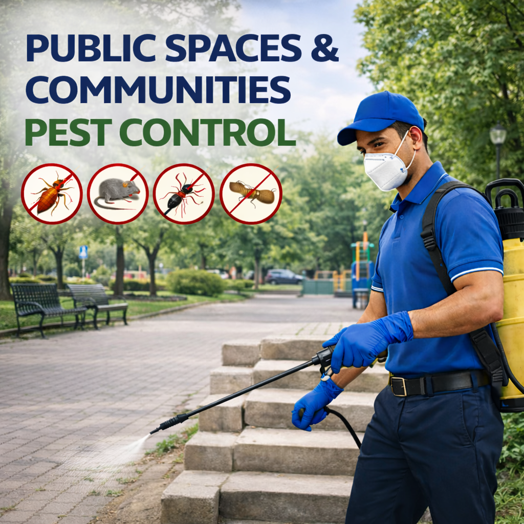 Public Spaces & Community Pest Control Services in India