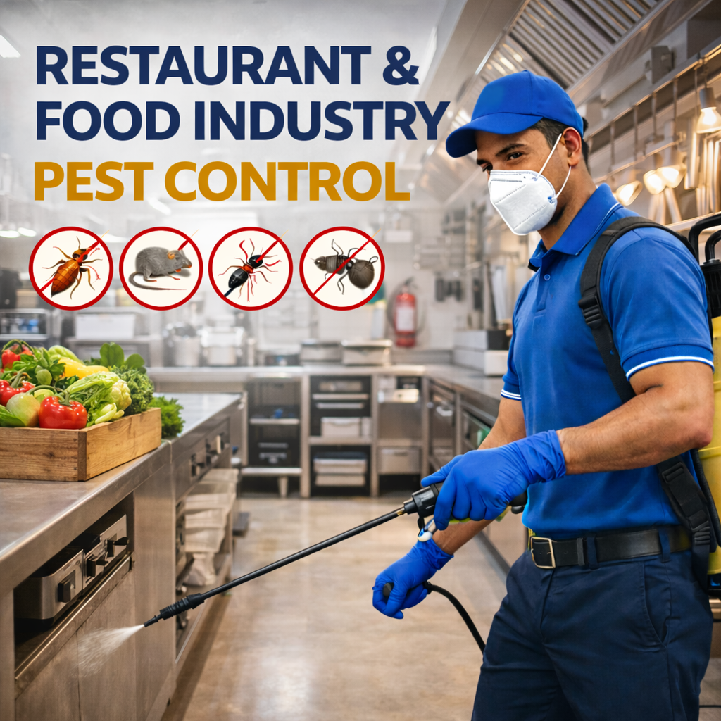 Restaurant & Food Industry Pest Control Services in Ahmedabad