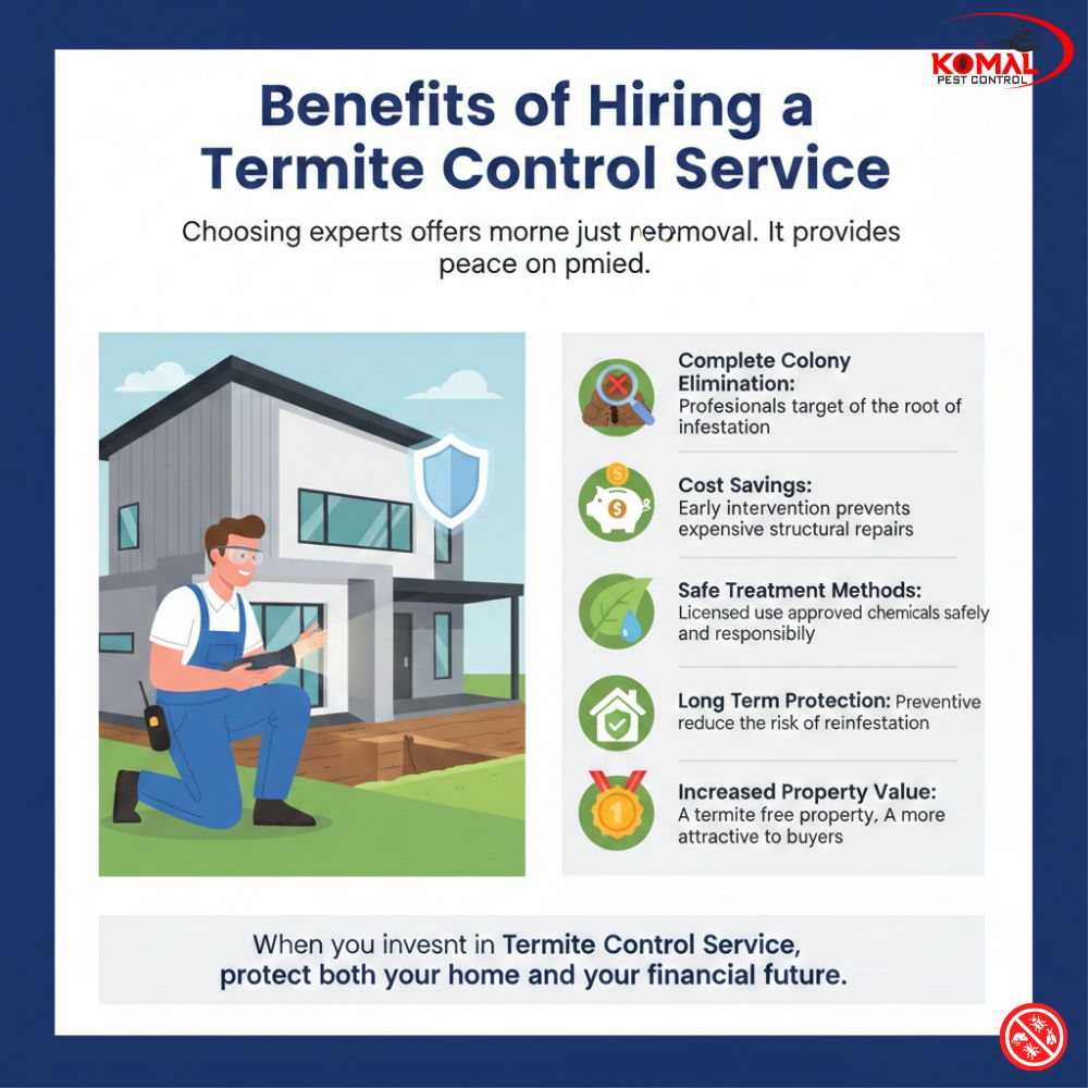 Benefits of Hiring a Termite Control Service in India