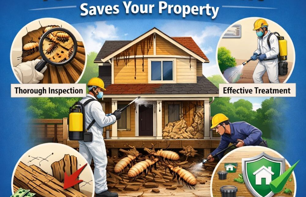 How Professional Termite Treatment Saves Your Property