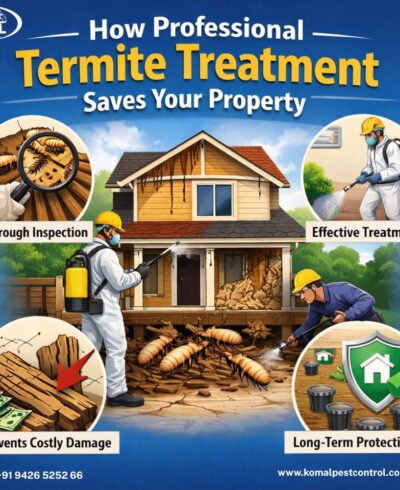 How Professional Termite Treatment Saves Your Property